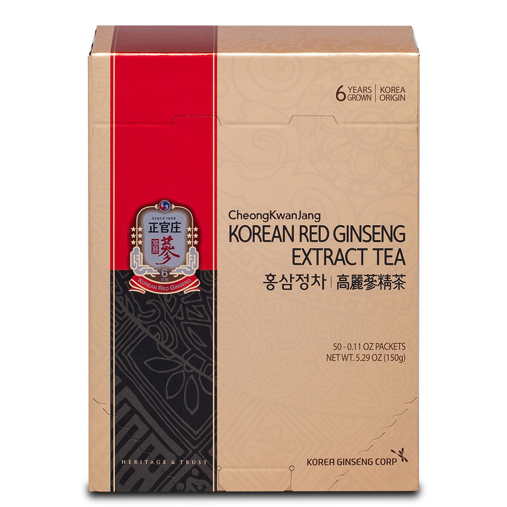 importere Overflødig frugthave Korean Red Ginseng Extract Tea 50 bags - Ginseng Tea - Korea Ginseng Corp